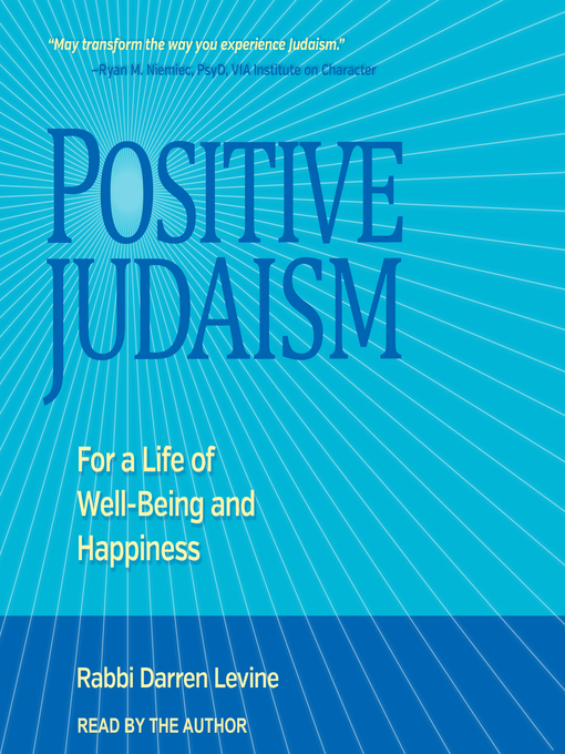 Title details for Positive Judaism by Rabbi Darren Levine - Wait list